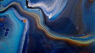 Minimal Double Flip-Cup Pour Painting (647)!🤩 #fluidart #acrylicpouring #shorts #acrylicpainting 