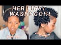 Part 2: HER FIRST WASH& GO!!.. did she like it!?