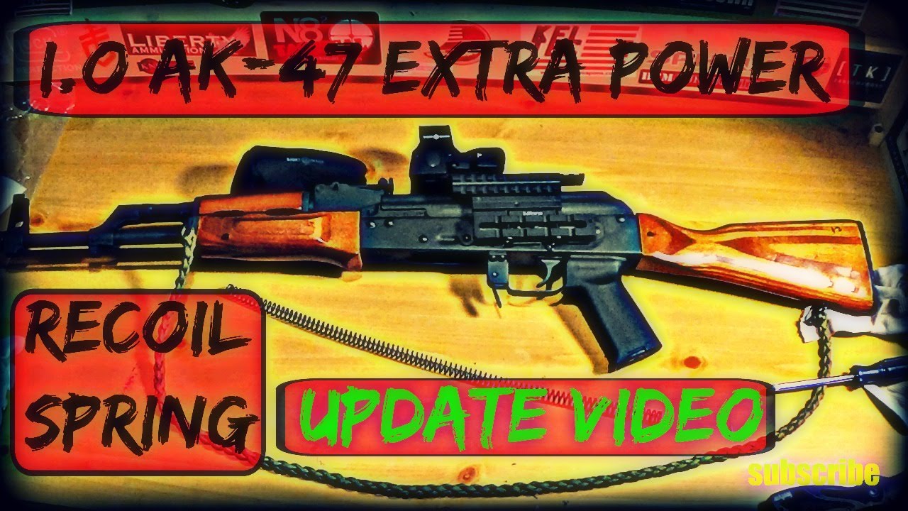 I.O AK-47 Wolff EXTRA POWER Recoil Spring UPDATE camera iphone 8 plus apk