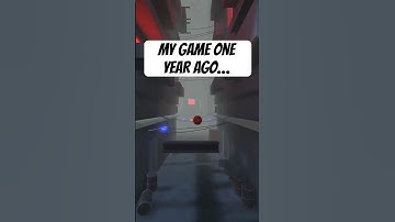 1 Year Of Game Dev Progress! #gaming #indiegame #games #indiedev #gamedev #unity #gamedesign