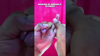 ✋ 5 masajes en la mano activan regulación emocional y favorecen equilibrio corporal ✋