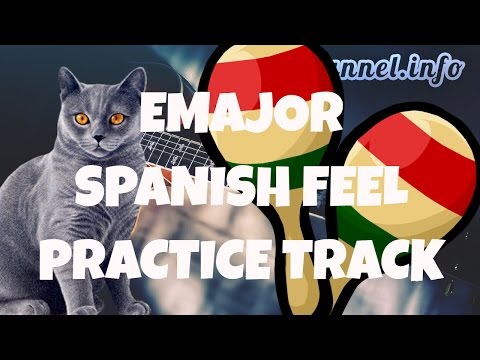spanish-feel-e-major-practice-track-guitar-jam-scales-practice-modal-&-pentatonic