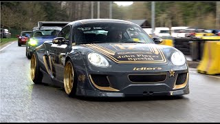 Cars leaving BDG Motorshow 2024 R34 GTR, Aventador, S13, RX7, RWB Porsche, M3 G82, 991 GT3 RS...