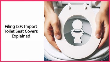Filing ISF: Import Toilet Seat Covers Explained
