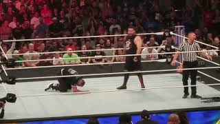 Kevin Owens gives Stunner to Shane McMahon!