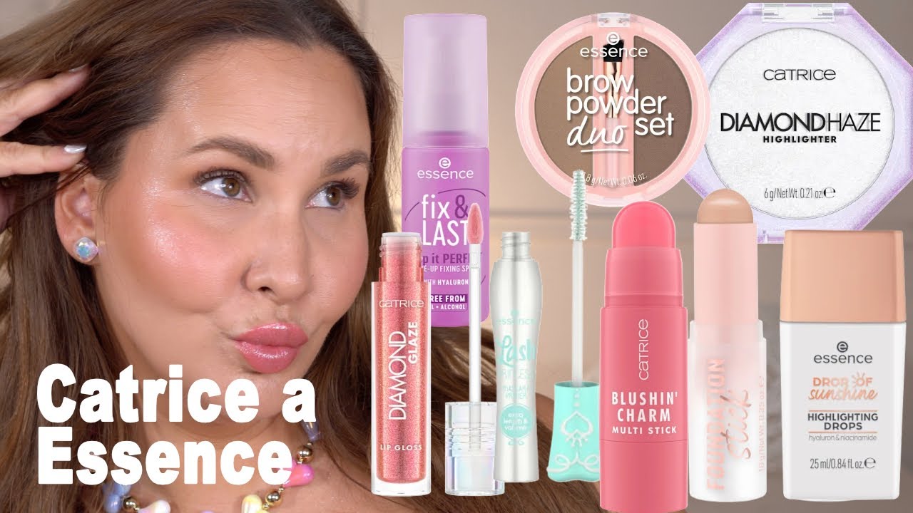 Catrice a Essence nálož produktov ktoré stoja za to:-)