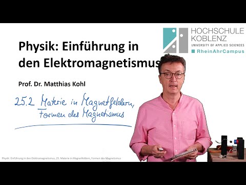 Video: Welche Anordnung der Elektronen führt zum Ferromagnetismus?