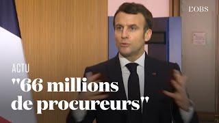 Pour Macron, la France est devenue 