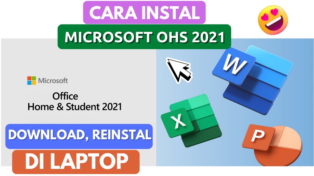 Cara instal microsoft office home student 2021 download install or