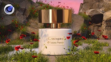 Tiziana Terenzi Cassiopea perfume 3d animation - Cinema 4d