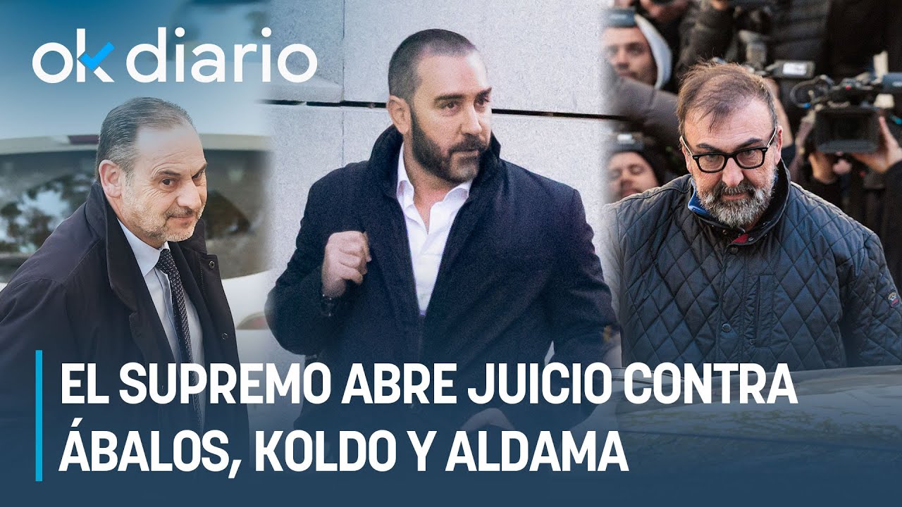 El Supremo abre juicio contra Ábalos, Koldo y Aldama por 7 delitos en ...