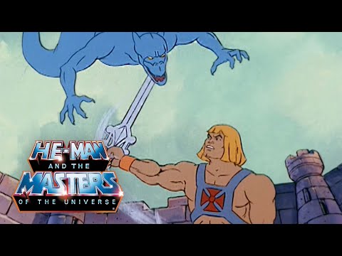 He-Man luta contra monstros voadores para ajudar um rei | He-Man em Português