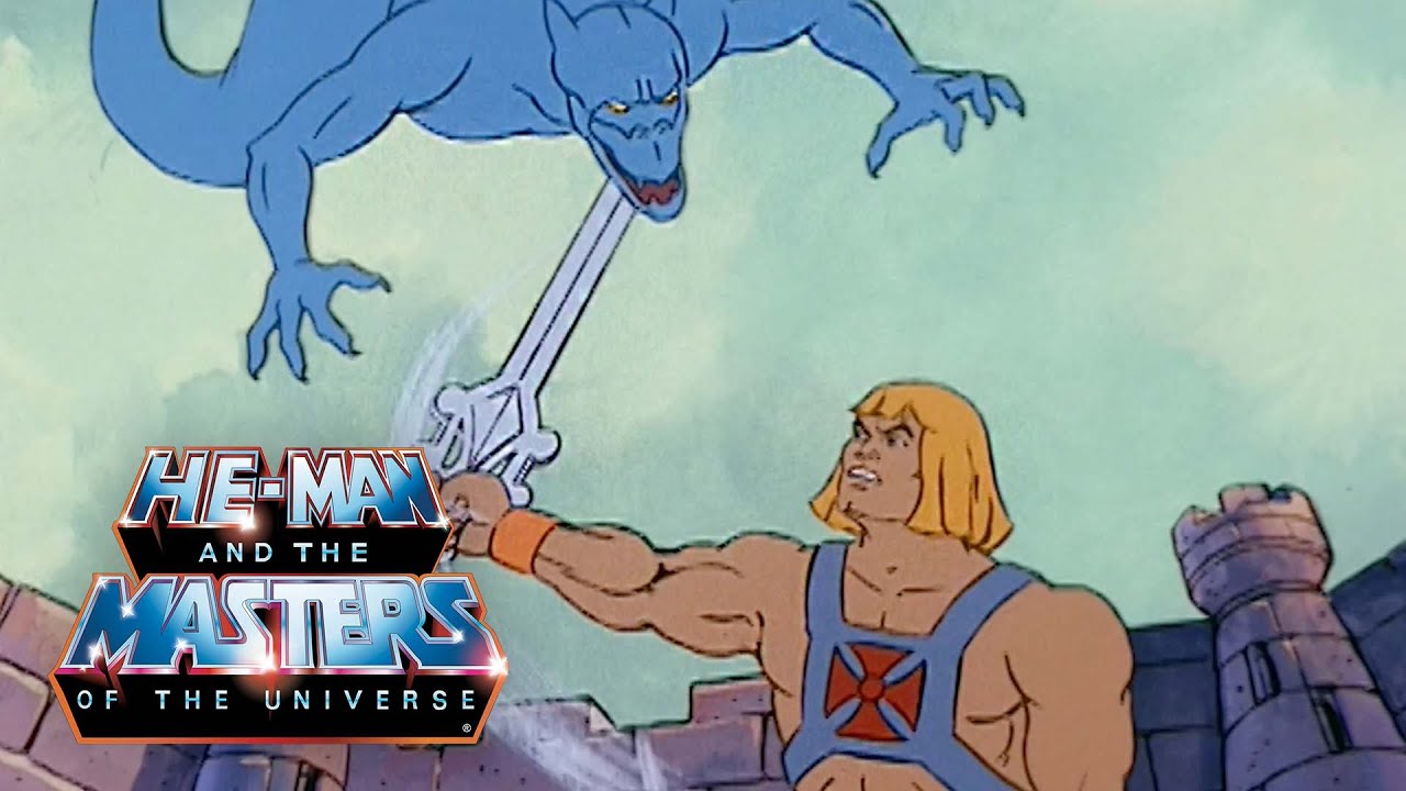 He-Man luta contra monstros voadores para ajudar um rei | He-Man em Português