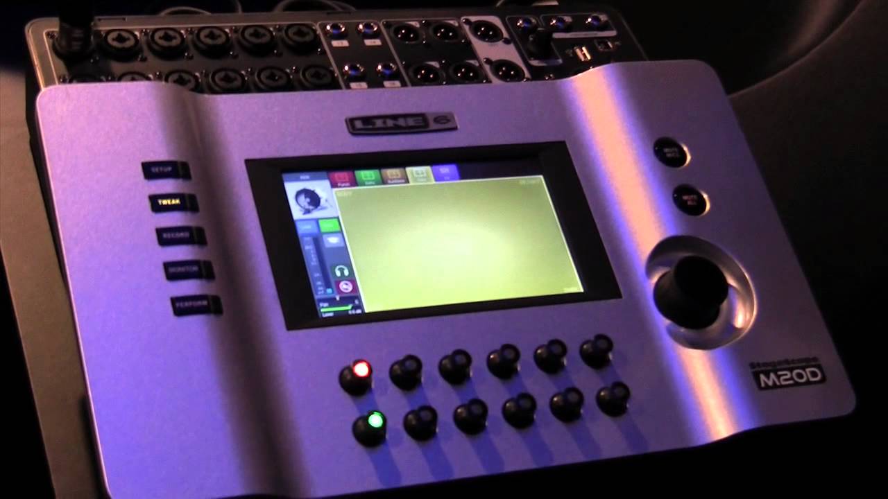 Sweetwater at Winter NAMM 2012 - Line 6 StageScape M20d Digital Mixing System Overview
