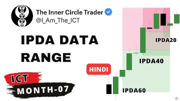 ICT Month 07: Short-Term Trading Using IPDA Ranges & PD Arrays | Smart Money Secrets!"