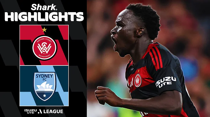 Western Sydney Wanderers v Sydney FC | SHARK HIGHLIGHTS | Isuzu UTE A-League 2025-26 | Round 6
