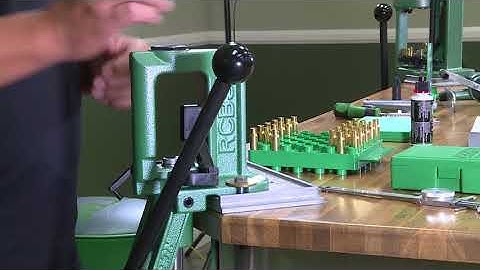 Intro To Handloading RCBS: Installing The Shell Holder