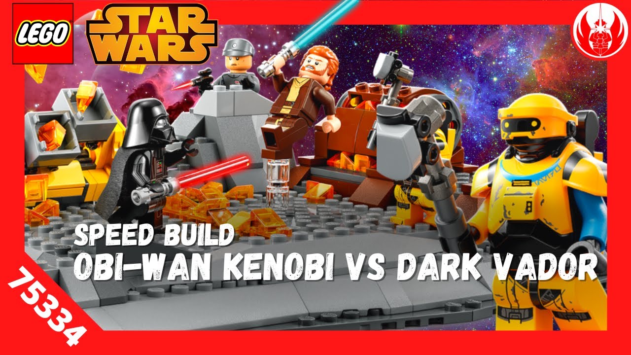 Jouet Lego Star Wars Obi-Wan Kenobi contre Dark Vador 75334 –