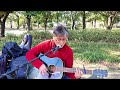 まちかど/安全地帯(玉置浩二)【アコギ弾き語りカバー】 at 元浜公園