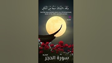 سورة الحجر .. #اكسبلور #اكسبلور_explore #قران_كريم #ترند