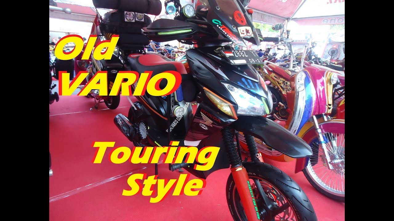 Modifikasi Old Vario 110 Touring Style Adventure YouTube