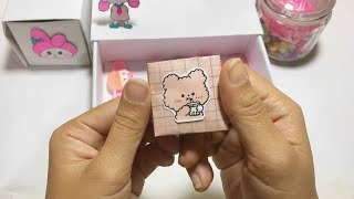 #6 Gói Hàng squishy và cute hair clips| sanrio accessories #packing #sanrio #cute #fake