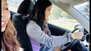 Amber 's First Time Driving - Amber ni Gari Salchengani.