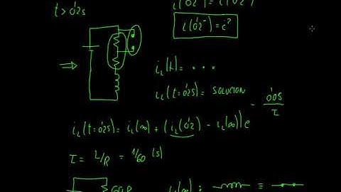 Circuitos RL con inductores en régimen transitorio