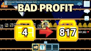 BAD WAY TO PROFIT IN GROWTOPIA! WAY TO PROFIT IN 2024 🤑| Growtopia Profit 2024 | Growtopia