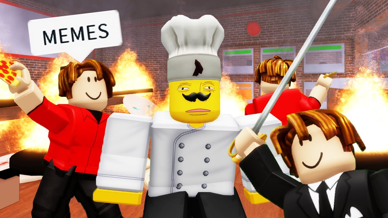 roblox memes on X: Pizza Pun #3 (this took an hour to make) @ROBLOX   / X