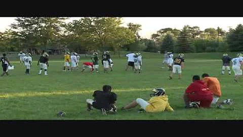 Tyrone Coleman Jr. Practice Highlights from 8 24 2...