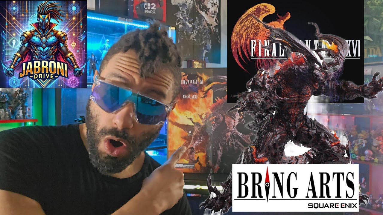 Распаковка Ифрита из Final Fantasy XVL от Bring Arts