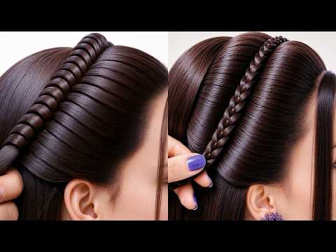 Trendy Easy Hairstyle - Beautiful Hairstyle For Girls | Hair Tutorial | Hairstyle For Raksha Bandhan