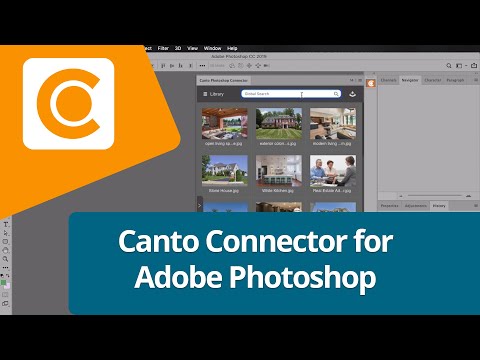 How to Use the Canto Photoshop Connector