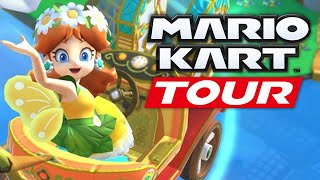 Mario Kart Tour - Flower Tour - Walkthrough (All Cups)