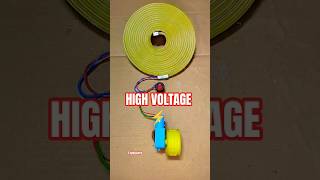 🔥 High Voltage Neon Strip Light Powered By Metal Gear Dynamo Motor | Amazing DC Motor Generator #yt