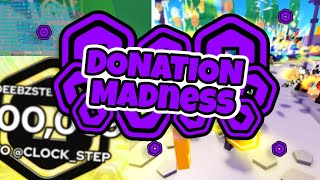 I Was Part of a CRAZY Donation Madness In Pls Donate | Roblox