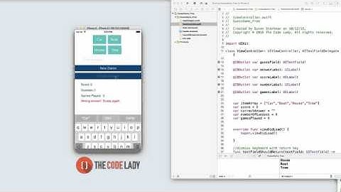Learn How to Build iOS Apps - Guessing Game Part 1