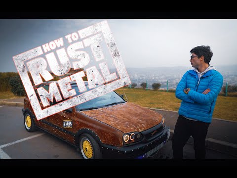 როგორ დავჟანგოთ მანქანა? - How To Make A Car Rusty!!!