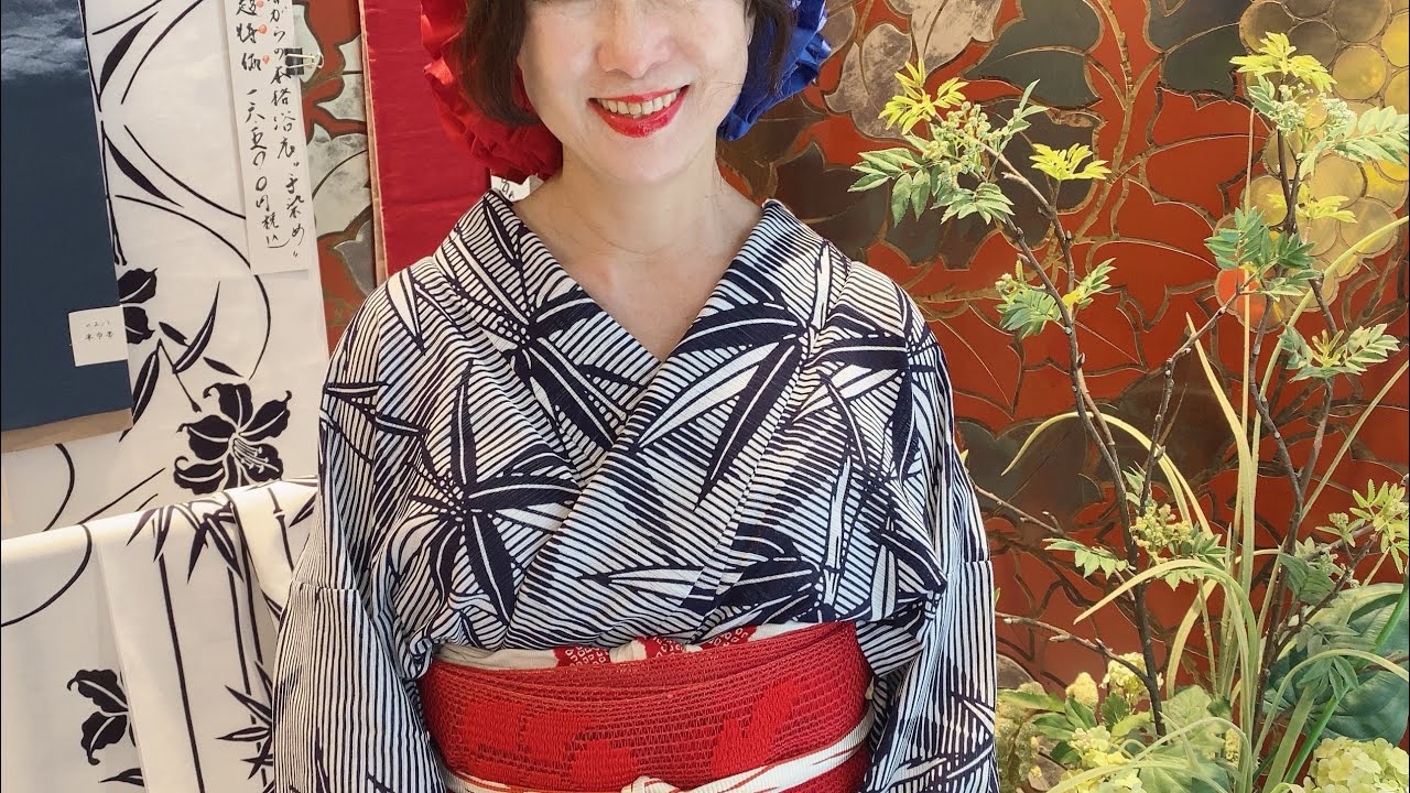 裄丈67 身丈162 人間国宝 伊勢型小紋 # 伊勢型小紋人間国宝展