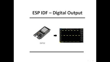 Digital Output for ESP32 in ESP IDF environment