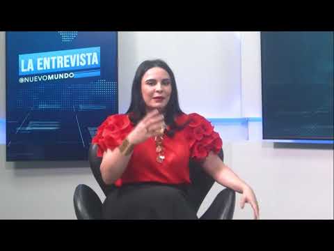 Olinda Salguero en Nuevo Mundo con Mario Roblero | Fundación Esquipulas y los 40 años de democracia