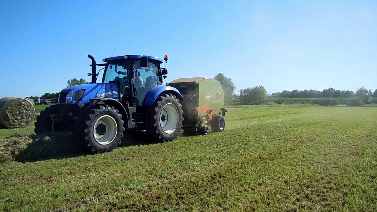 new holland t6 165 + wolvo compact 155| AZ.AGR.BIANCHI