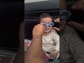 Silly baby  being funny