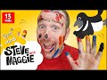 Animal Finger Family from Steve and Maggie Hindi + MORE | Magic English Speaking