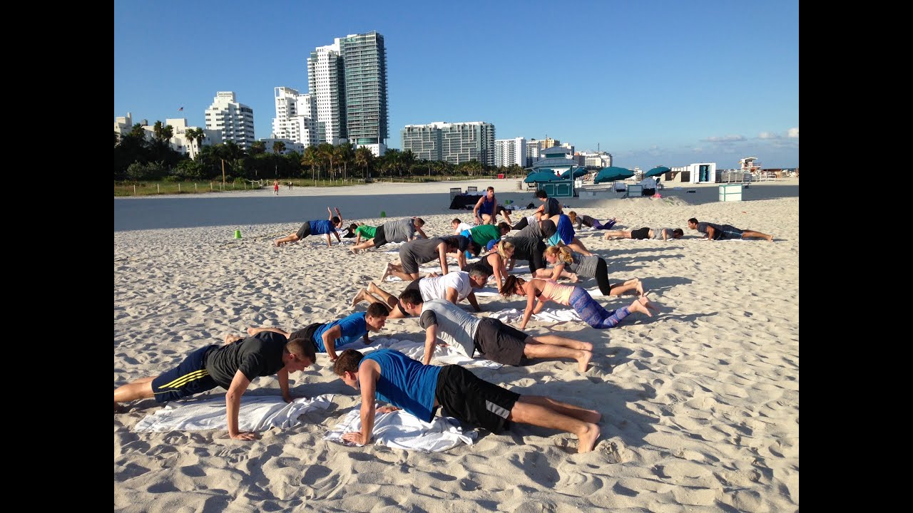 Corporate Boot Camp South Beach - YouTube
