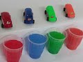 Car fallen in colour.different colour and car video 