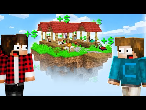 THE SECRET ISLAND THAT SELLS OP ITEMS - SkyBlock Farm #2