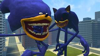 I BECOME NEW SONIC NIGHTMARE INNYUME SMILEY'S VS ALL SHIN SONIC TAPES FAMILY AND OTHER in GMOD!