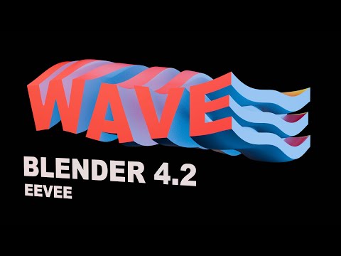 Wave Text Effect: Cinema 4D Style Animation In Blender 4.2 EEVEE